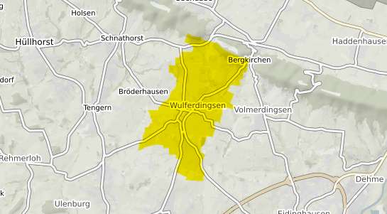 Immobilienpreisekarte Bad Oeynhausen Wulferdingsen